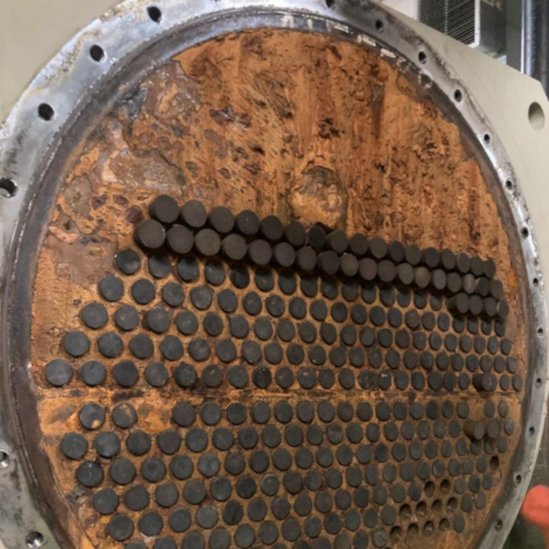 Chiller Coating - Before